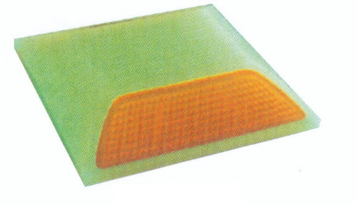 Luminous prominent pavement sign