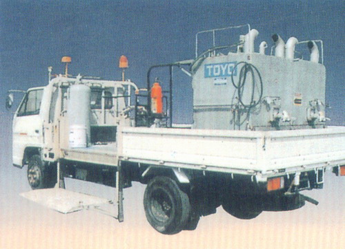 Thermoplastic marking line equipment
