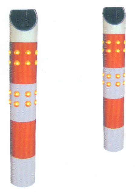 TJI-04太阳能夜光闪光警示柱